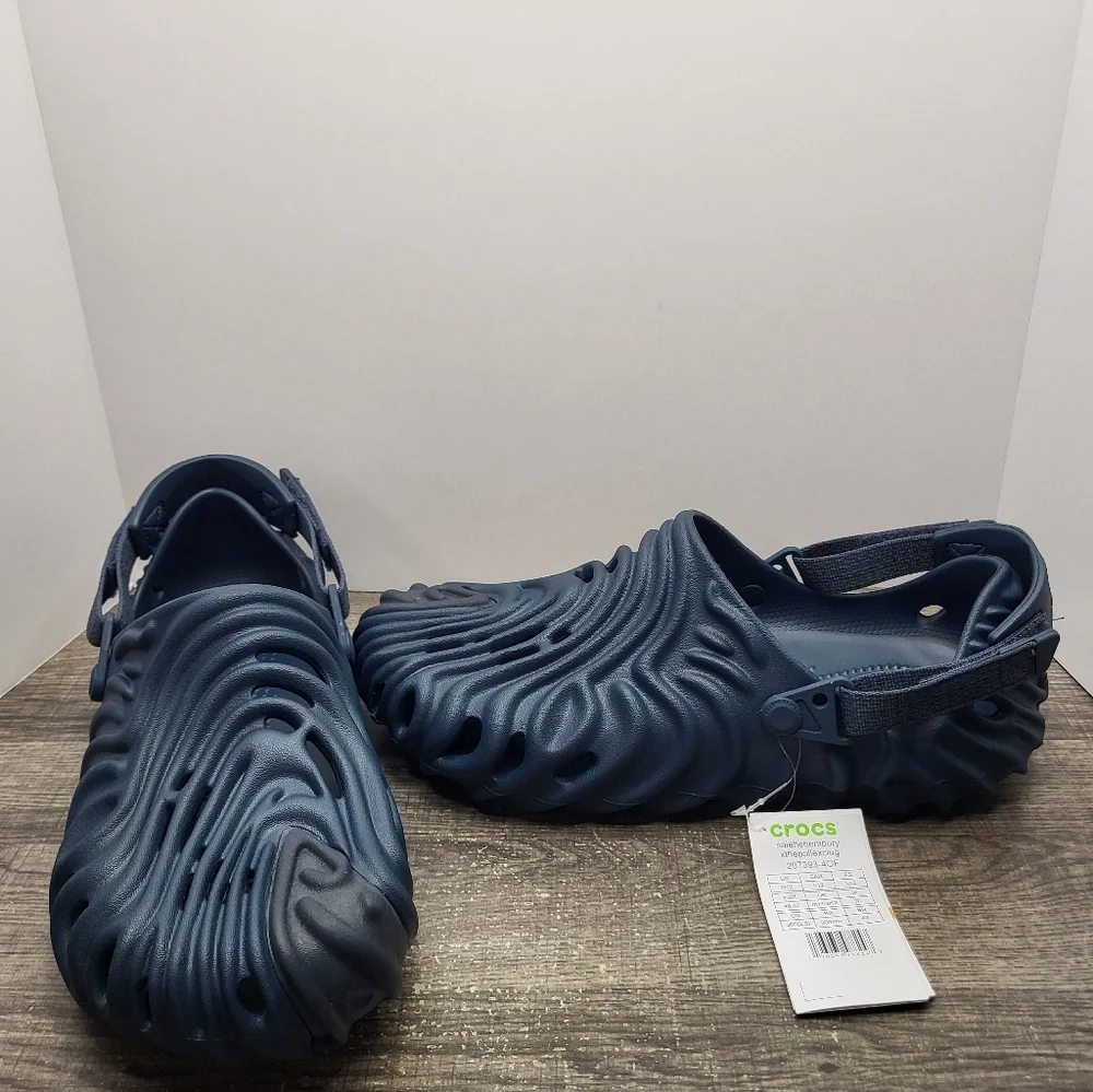 Crocs x Salehe Bembury Pollex Clog Blue 207393-4OF Men’s Size 12 New